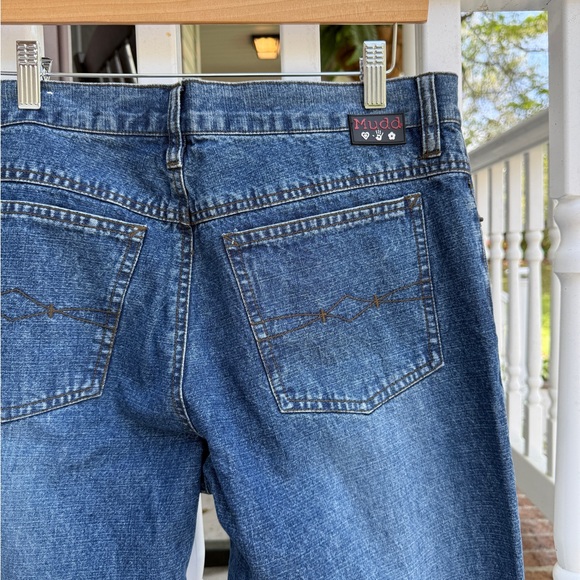 Vintage 90s Y2K Mudd Flare Denim jeans Size 13 - Picture 5 of 6